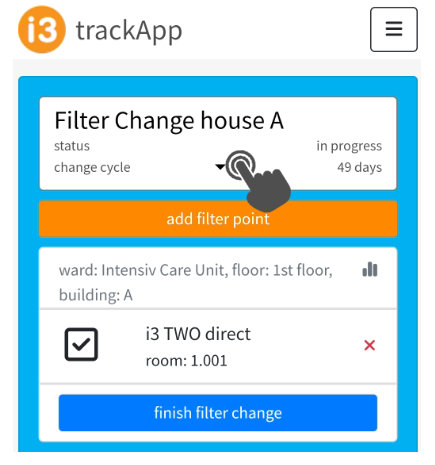Change the Order of the Filter Point